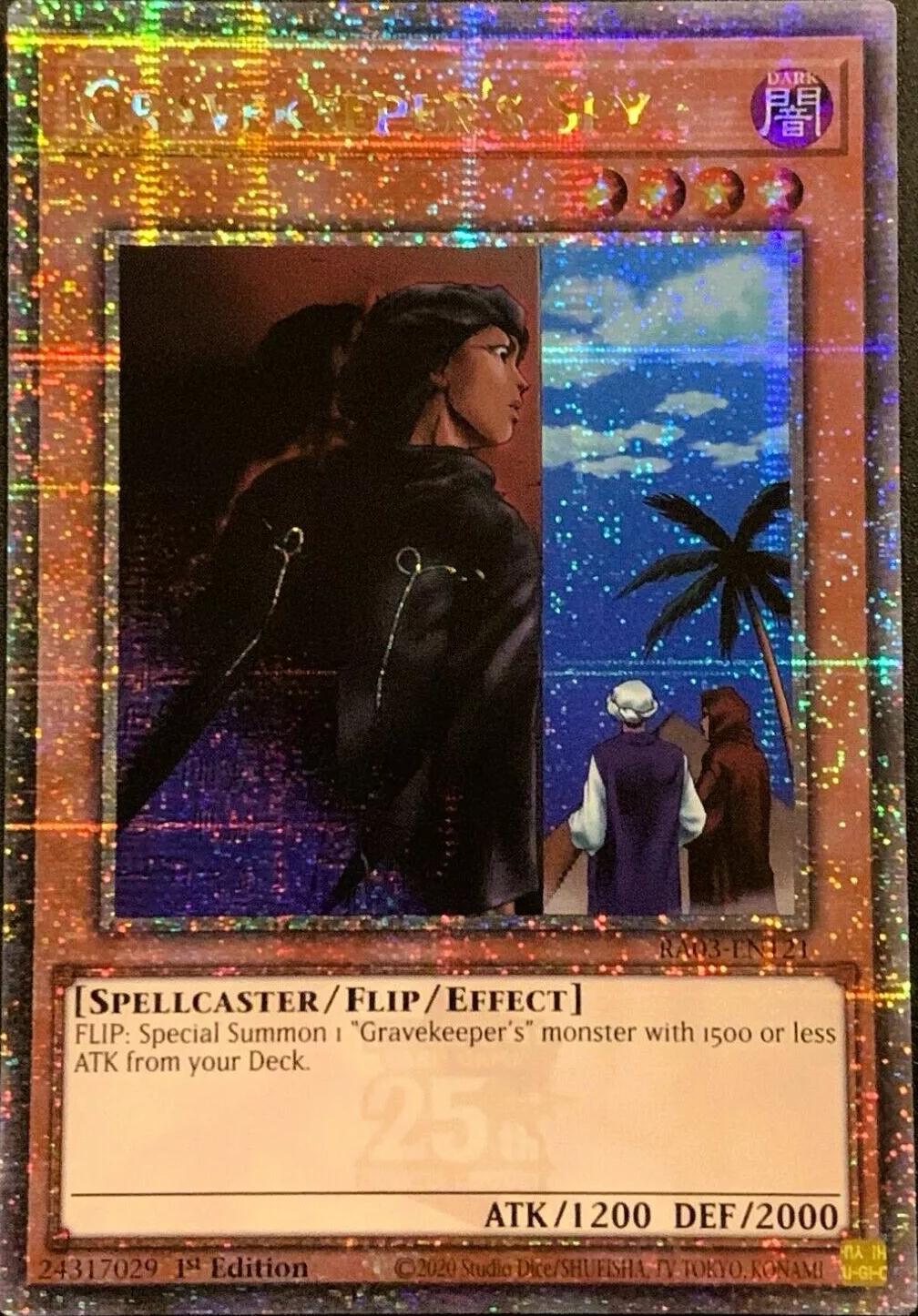 Gravekeeper's Spy [Quarter Century Secret Rare] RA03-EN121