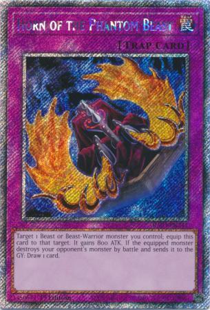 Horn of the Phantom Beast [Platinum Secret Rare] RA03-EN241