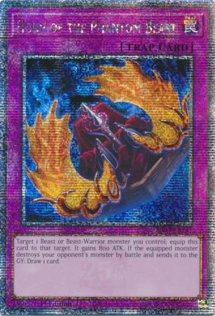 Horn of the Phantom Beast [Quarter Century Secret Rare] RA03-EN241