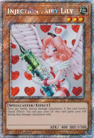 Injection Fairy Lily [Platinum Secret Rare] RA03-EN117