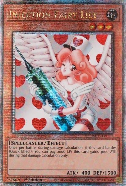 Injection Fairy Lily [Quarter Century Secret Rare] RA03-EN117