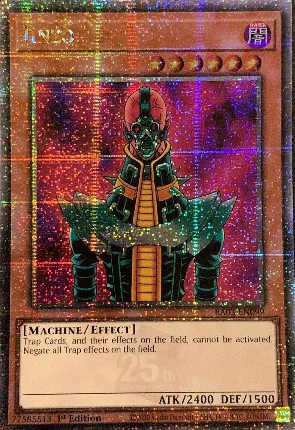Jinzo [Quarter Century Secret Rare] RA03-EN099