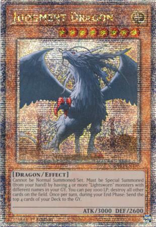 Judgment Dragon [Quarter Century Secret Rare] RA03-EN196