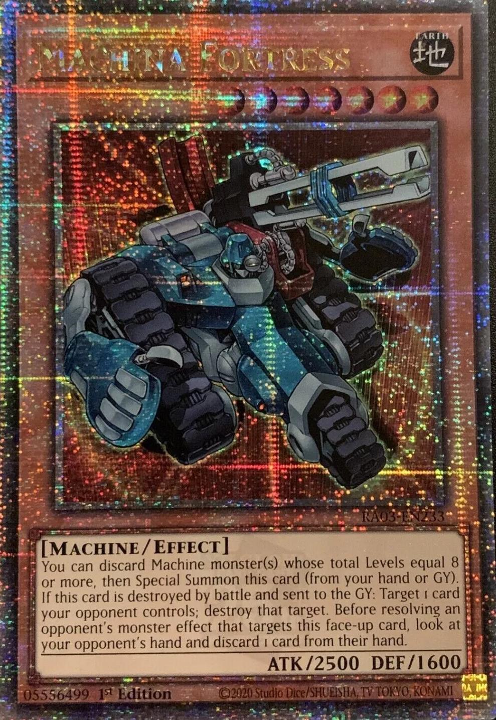 Machina Fortress [Quarter Century Secret Rare] RA03-EN233