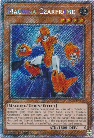 Machina Gearframe [Platinum Secret Rare] RA03-EN234