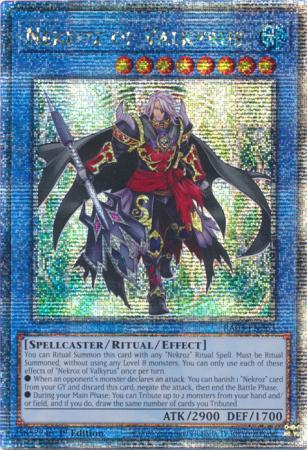 Nekroz of Valkyrus [Quarter Century Secret Rare] RA03-EN263