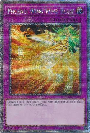 Phoenix Wing Wind Blast [Quarter Century Secret Rare] RA03-EN149