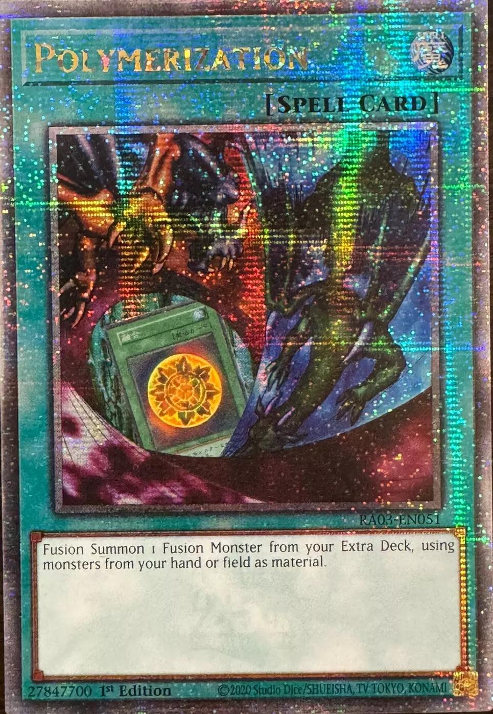 Polymerization [Quarter Century Secret Rare] RA03-EN051