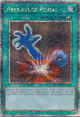 Premature Burial [Quarter Century Secret Rare] RA03-EN103