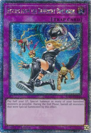 Return from the Different Dimension [Quarter Century Secret Rare] RA03-EN140