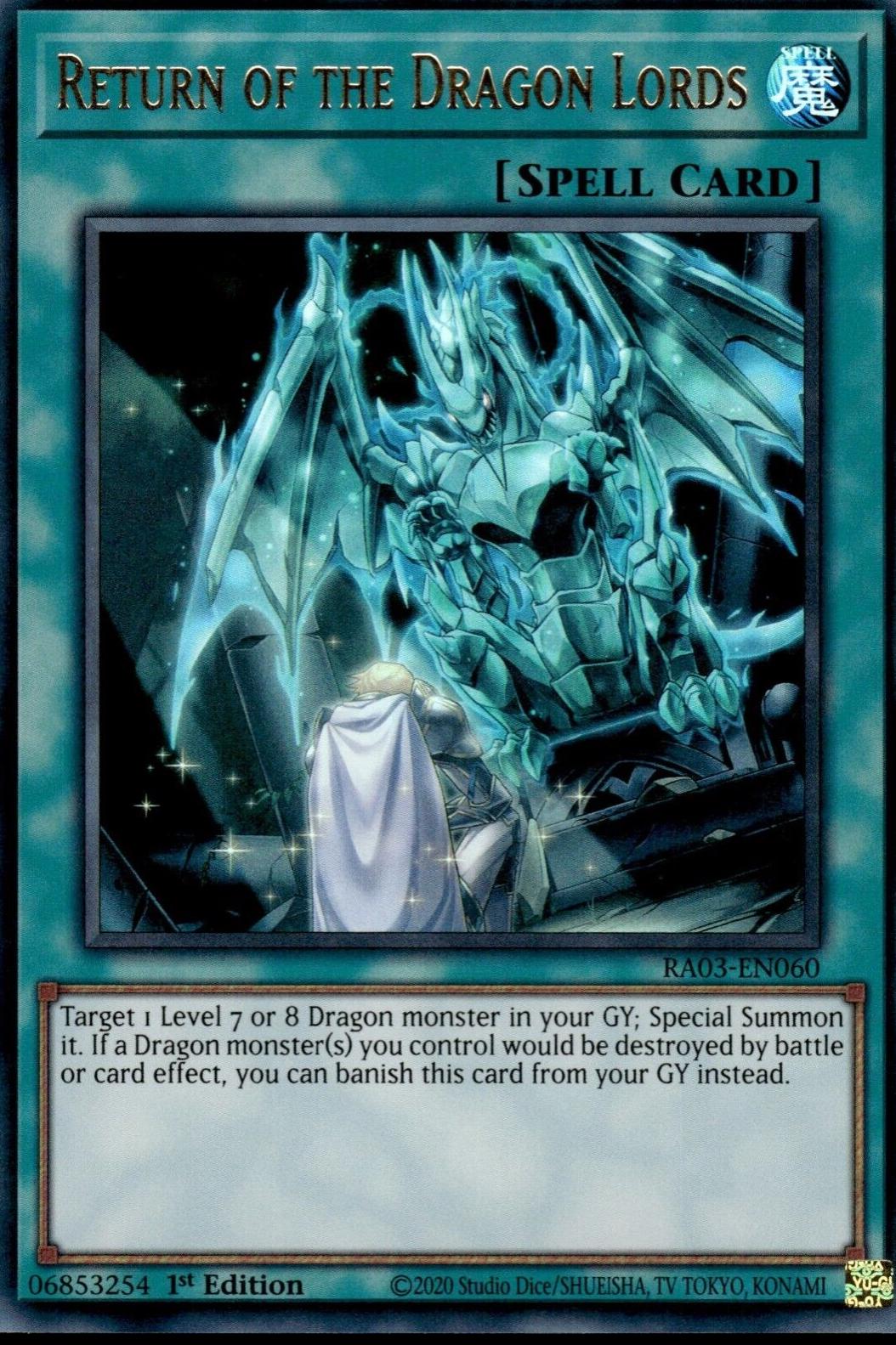Return of the Dragon Lords [Ultra Rare] RA03-EN060