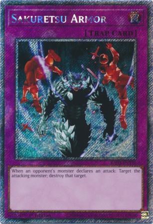 Sakuretsu Armor [Platinum Secret Rare] RA03-EN130