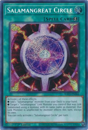 Salamangreat Circle [Secret Rare] RA03-EN066