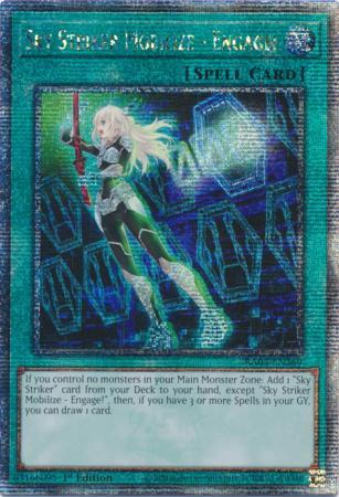 Sky Striker Mobilize - Engage! [Quarter Century Secret Rare] RA03-EN269