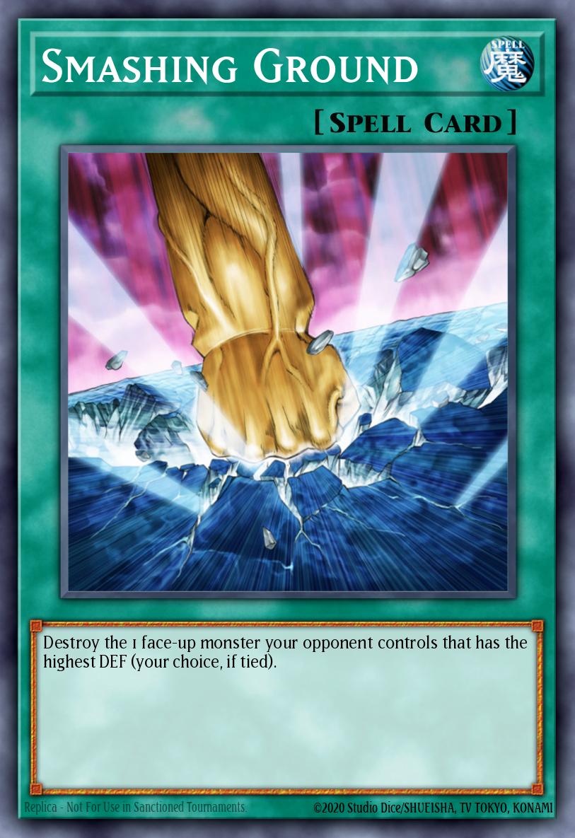 Smashing Ground [Platinum Secret Rare] RA03-EN135