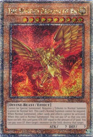 The Winged Dragon of Ra [Quarter Century Secret Rare] RA03-EN137