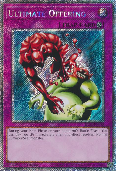 Ultimate Offering [Quarter Century Secret Rare] RA03-EN088