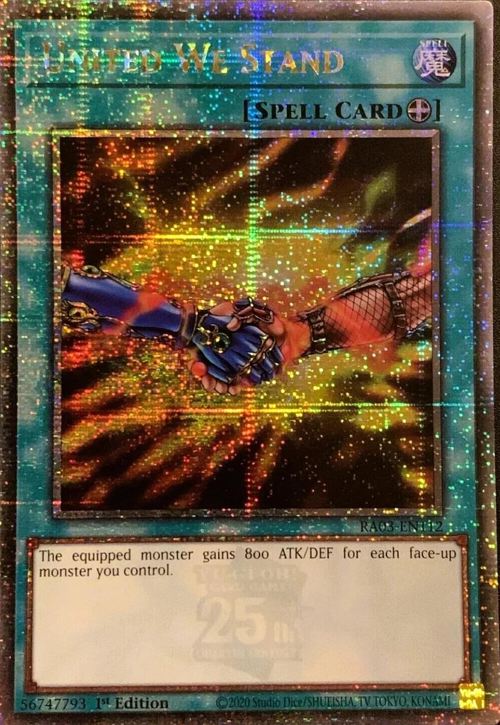 United We Stand [Quarter Century Secret Rare] RA03-EN112