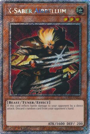 X-Saber Airbellum [Platinum Secret Rare] RA03-EN221