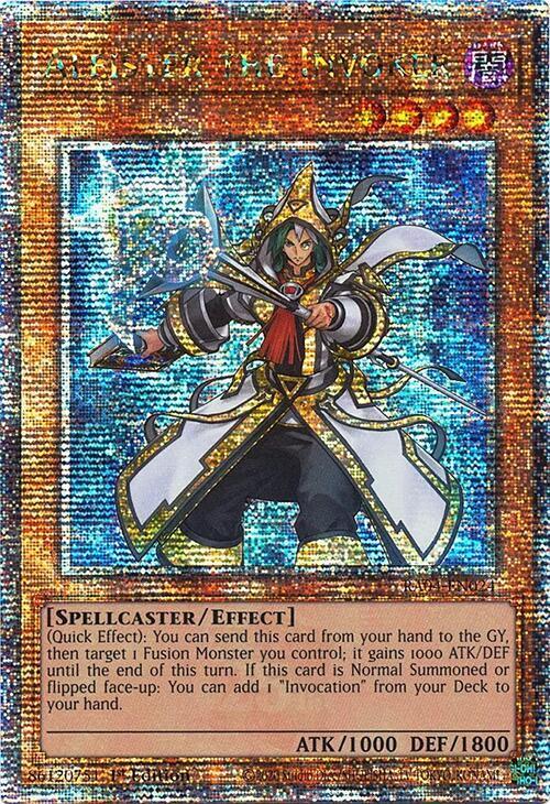 Aleister the Invoker [Quarter Century Secret Rare] RA04-EN024