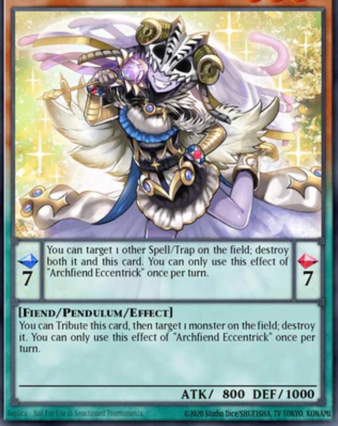 Archfiend Eccentrick [Collector's Rare] RA04-EN017