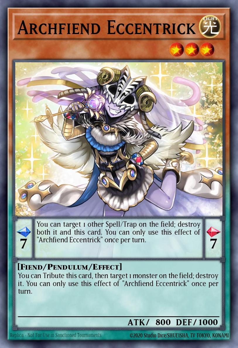 Archfiend Eccentrick [Quarter Century Secret Rare] RA04-EN017