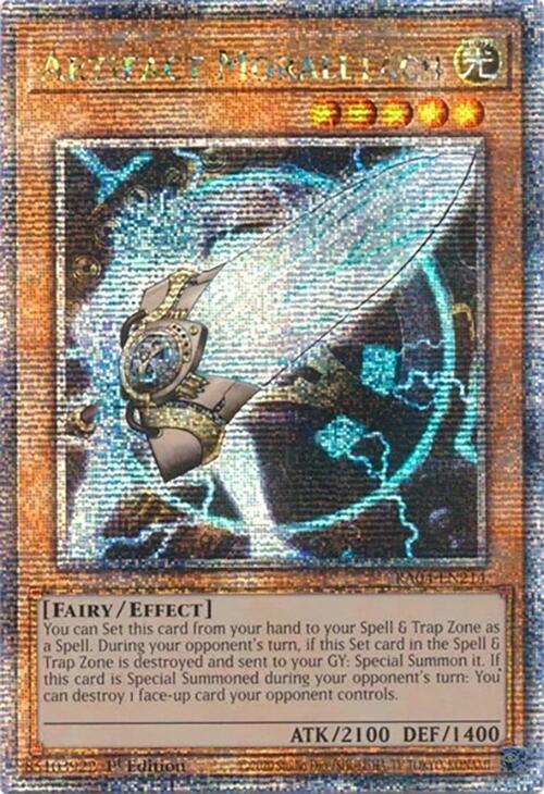 Artifact Moralltach [Quarter Century Secret Rare] RA04-EN214