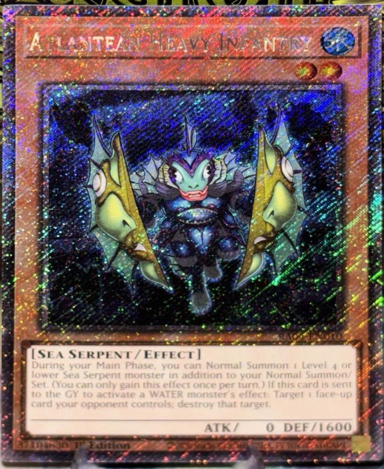 Atlantean Heavy Infantry [Platinum Secret Rare] RA04-EN010