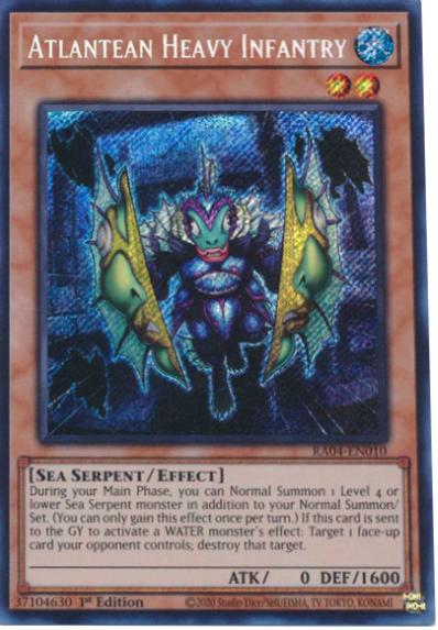 Atlantean Heavy Infantry [Secret Rare] RA04-EN010