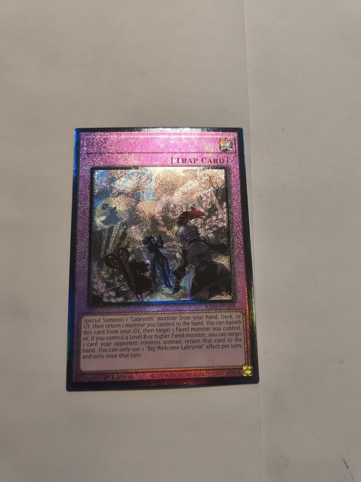 Big Welcome Labrynth [Misprint] RA04-EN104