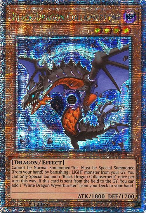 Black Dragon Collapserpent [Quarter Century Secret Rare] RA04-EN204