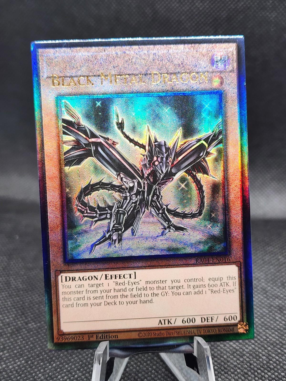Black Metal Dragon [Misprint] RA04-EN016