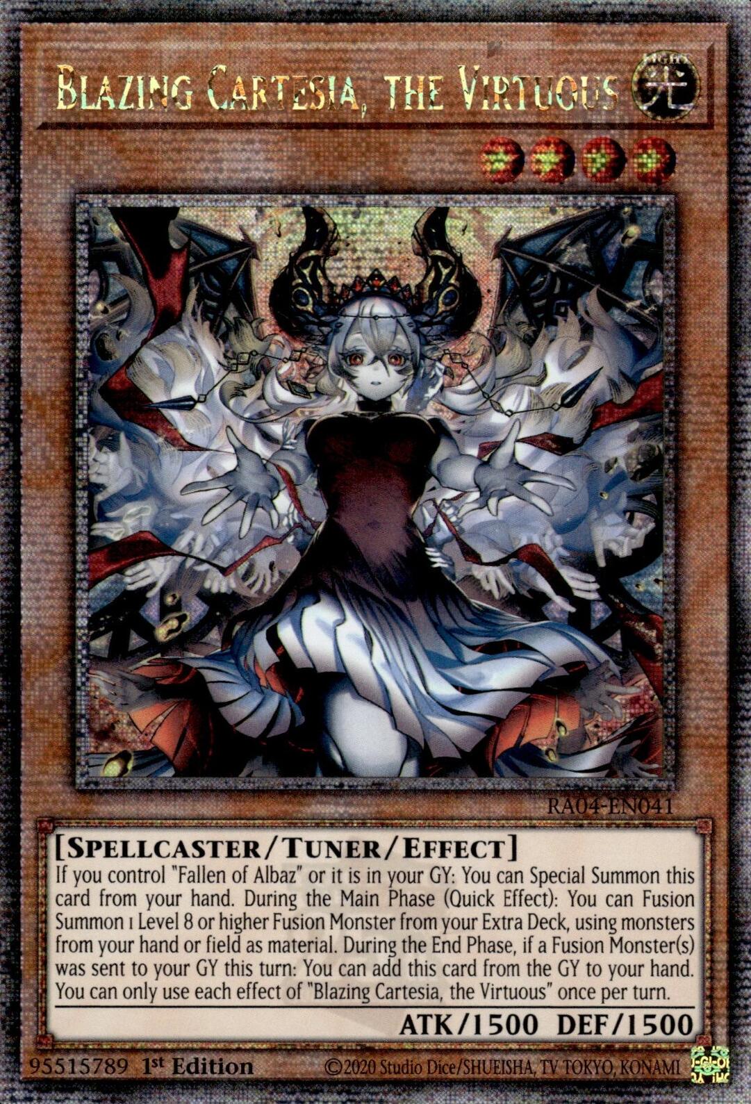 Blazing Cartesia, the Virtuous RA04-EN041