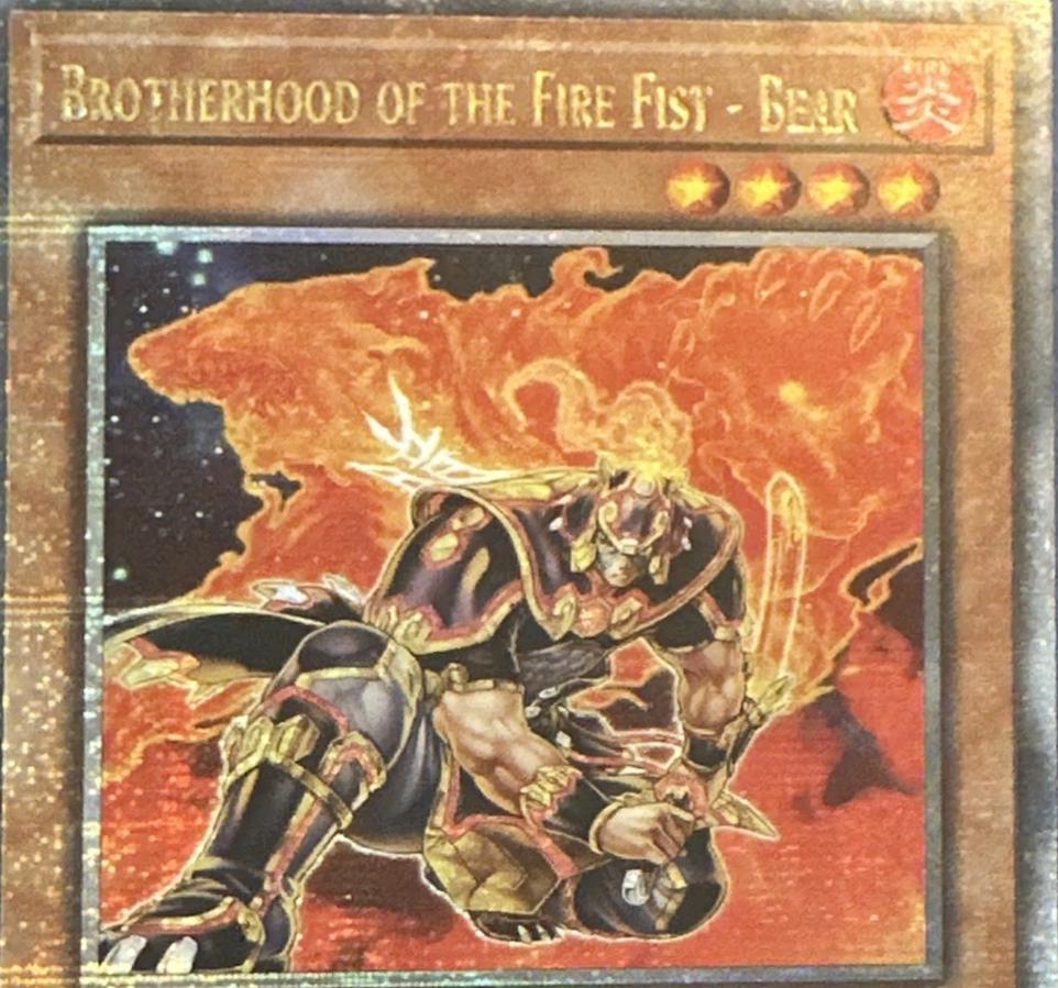 Brotherhood of the Fire Fist - Bear RA04-EN198