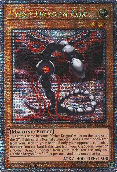 Cyber Dragon Core [Quarter Century Secret Rare] RA04-EN013