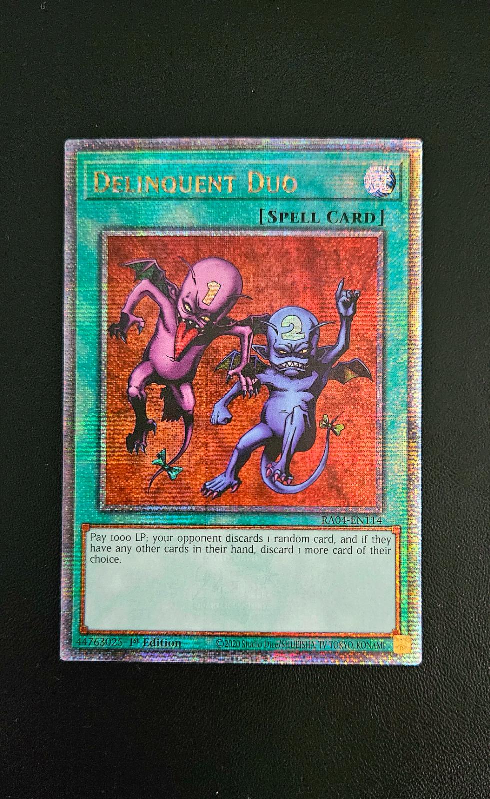 Delinquent Duo [Quarter Century Secret Rare] RA04-EN114