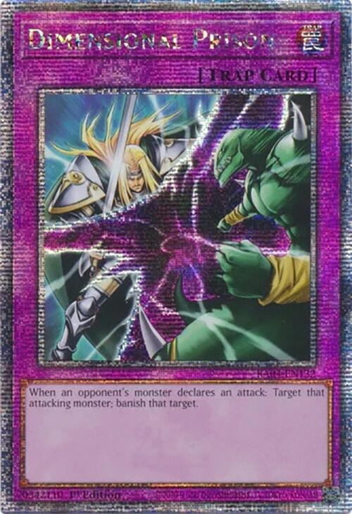 Dimensional Prison [Quarter Century Secret Rare] RA04-EN132