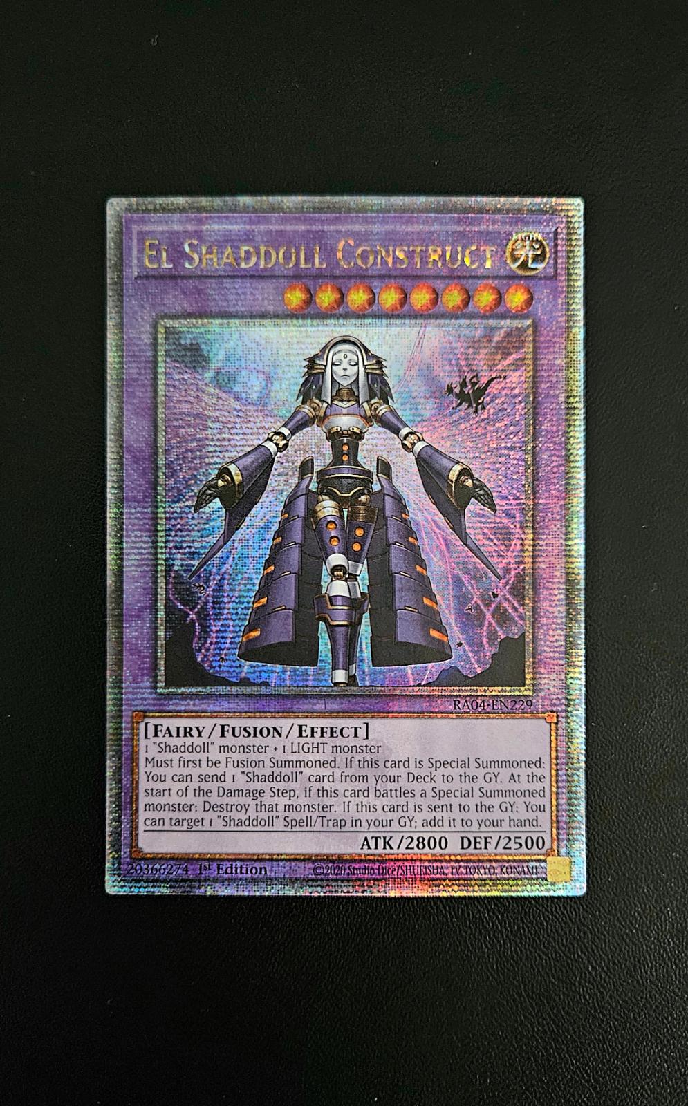 El Shaddoll Construct [Quarter Century Secret Rare] RA04-EN229