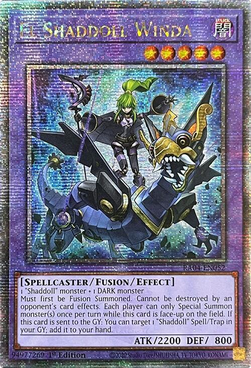 El Shaddoll Winda [Quarter Centry Secret Rare] RA04-EN052