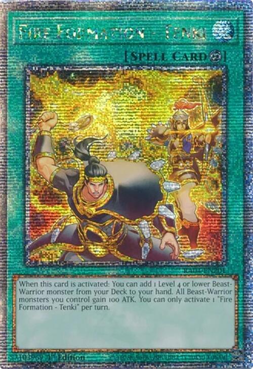 Fire Formation - Tenki [Quarter Century Secret Rare] RA04-EN201