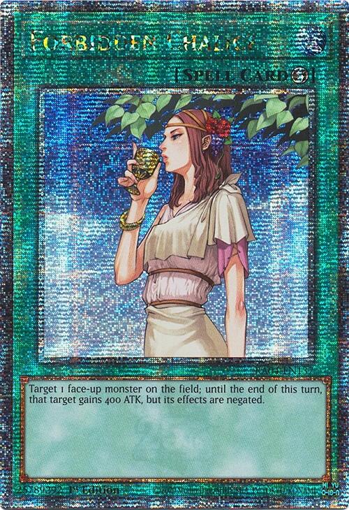 Forbidden Chalice [Quarter Century Secret Rare] RA04-EN137