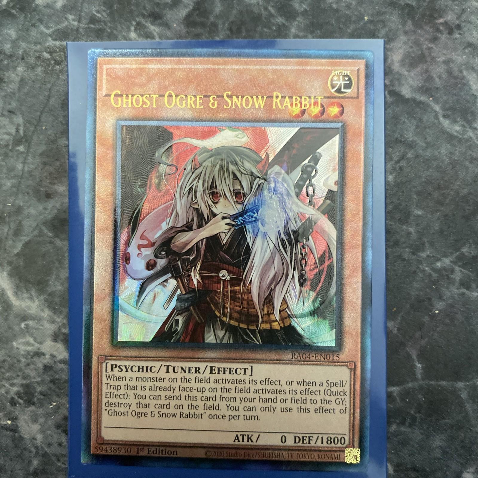 Ghost Ogre & Snow Rabbit [Misprint] RA04-EN015
