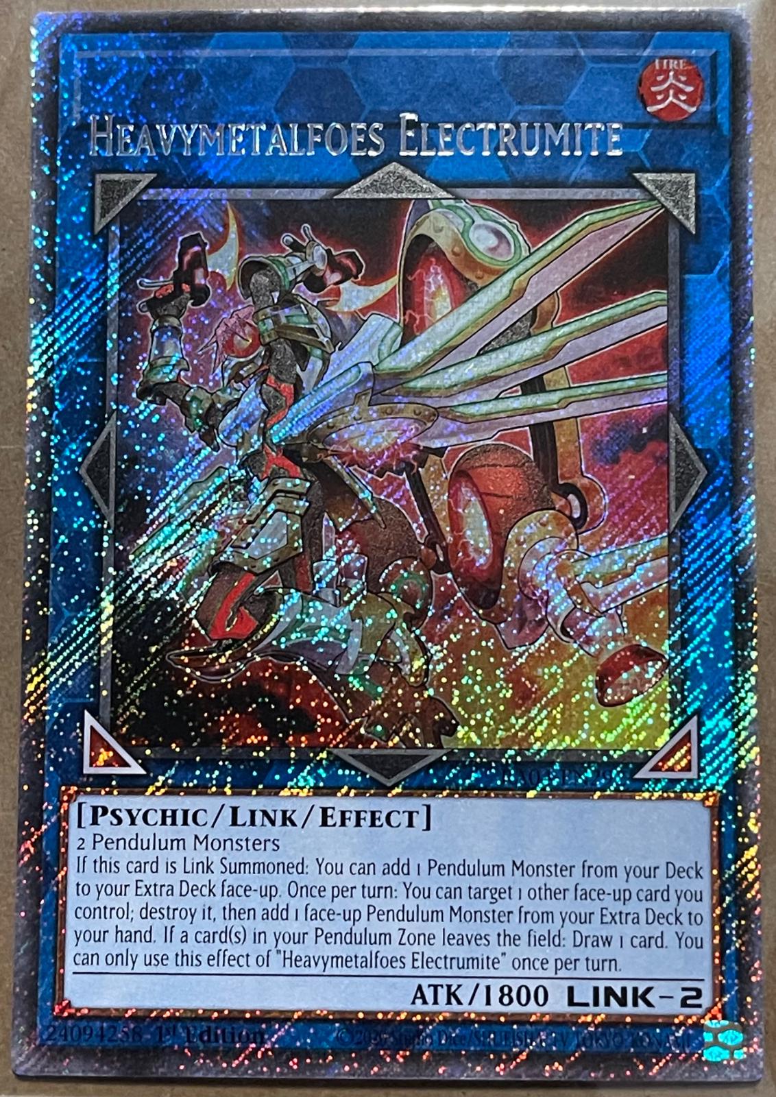 Heavymetalfoes Electrumite [Misprint] RA04-EN292
