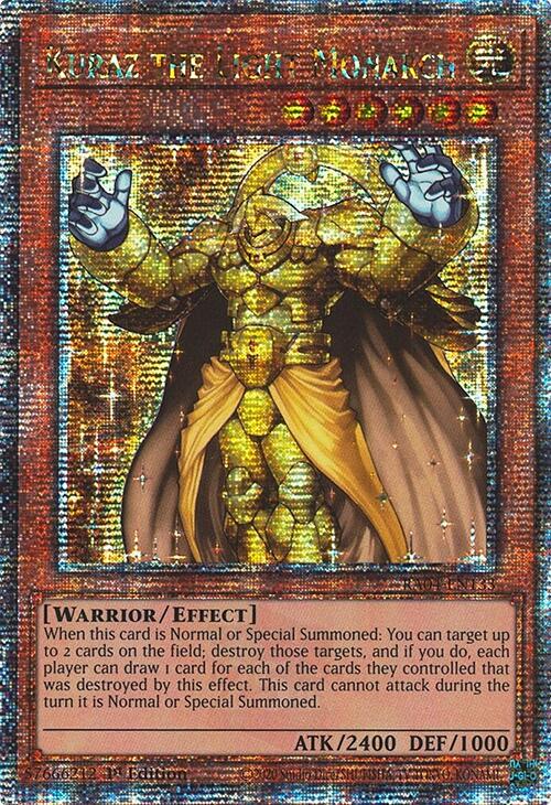 Kuraz the Light Monarch [Quarter Century Secret Rare] RA04-EN133