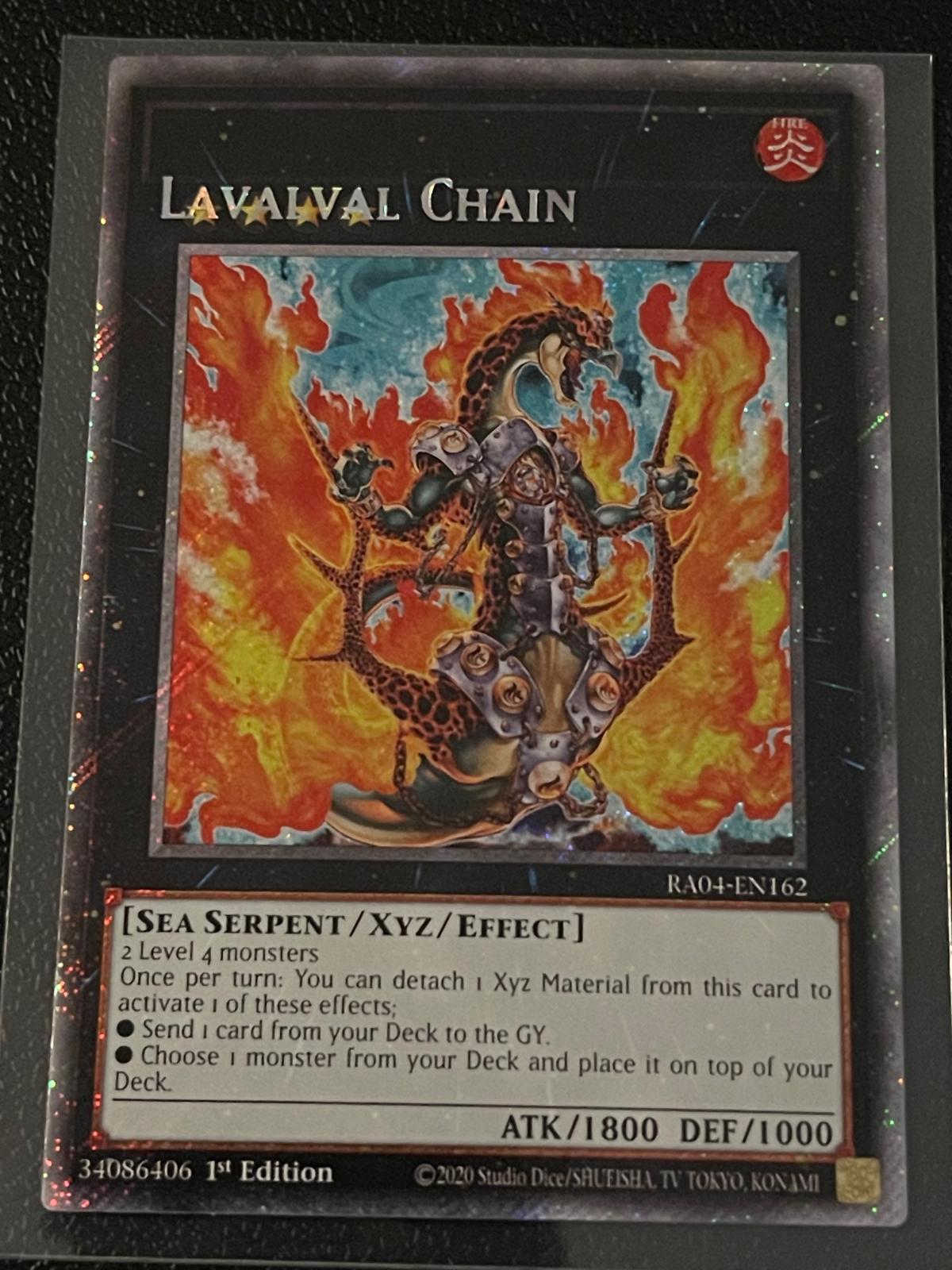 Lavalval Chain [Misprint] RA04-EN162