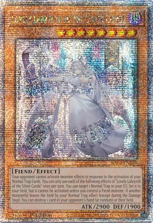 Lovely Labrynth of the Silver Castle [Quarter Century Secret Rare] RA04-EN295