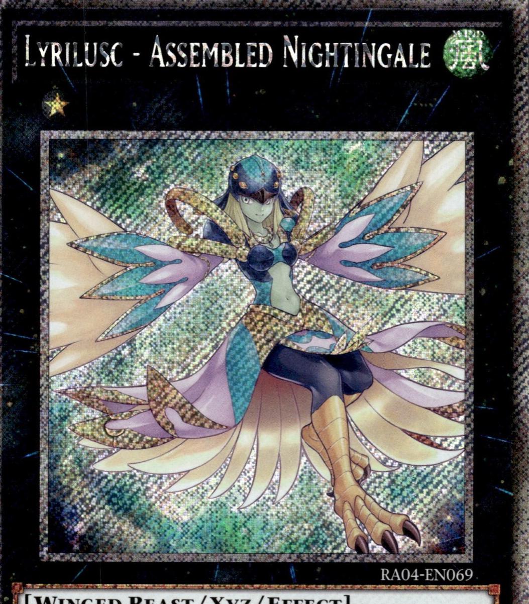 Lyrilusc - Assembled Nightingale [Platinum Secret Rare] RA04-EN069
