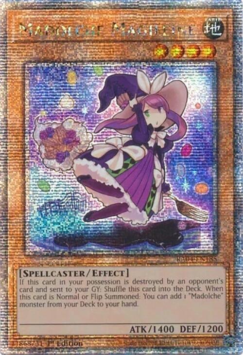 Madolche Magileine [Quarter Century Secret Rare] RA04-EN185