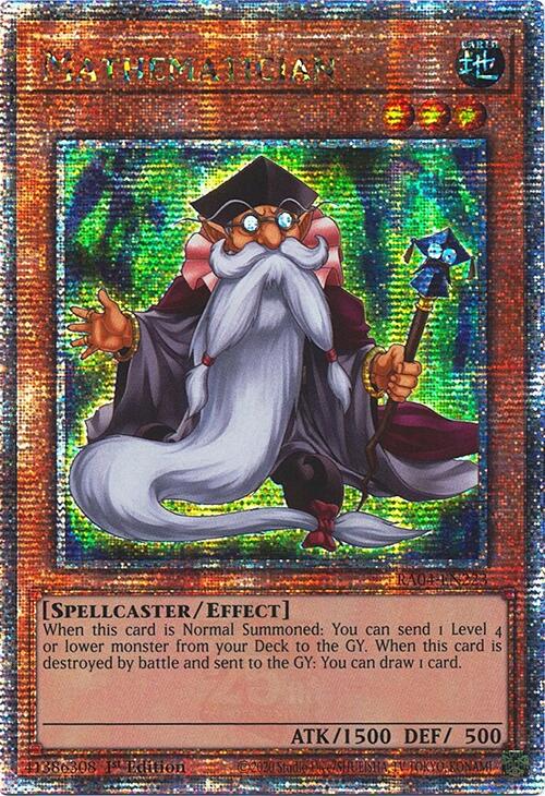 Mathematician [Quarter Century Secret Rare] RA04-EN223