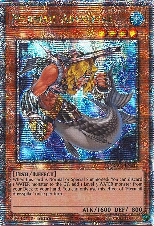 Mermail Abysspike [Quarter Century Secret Rare] RA04-EN012